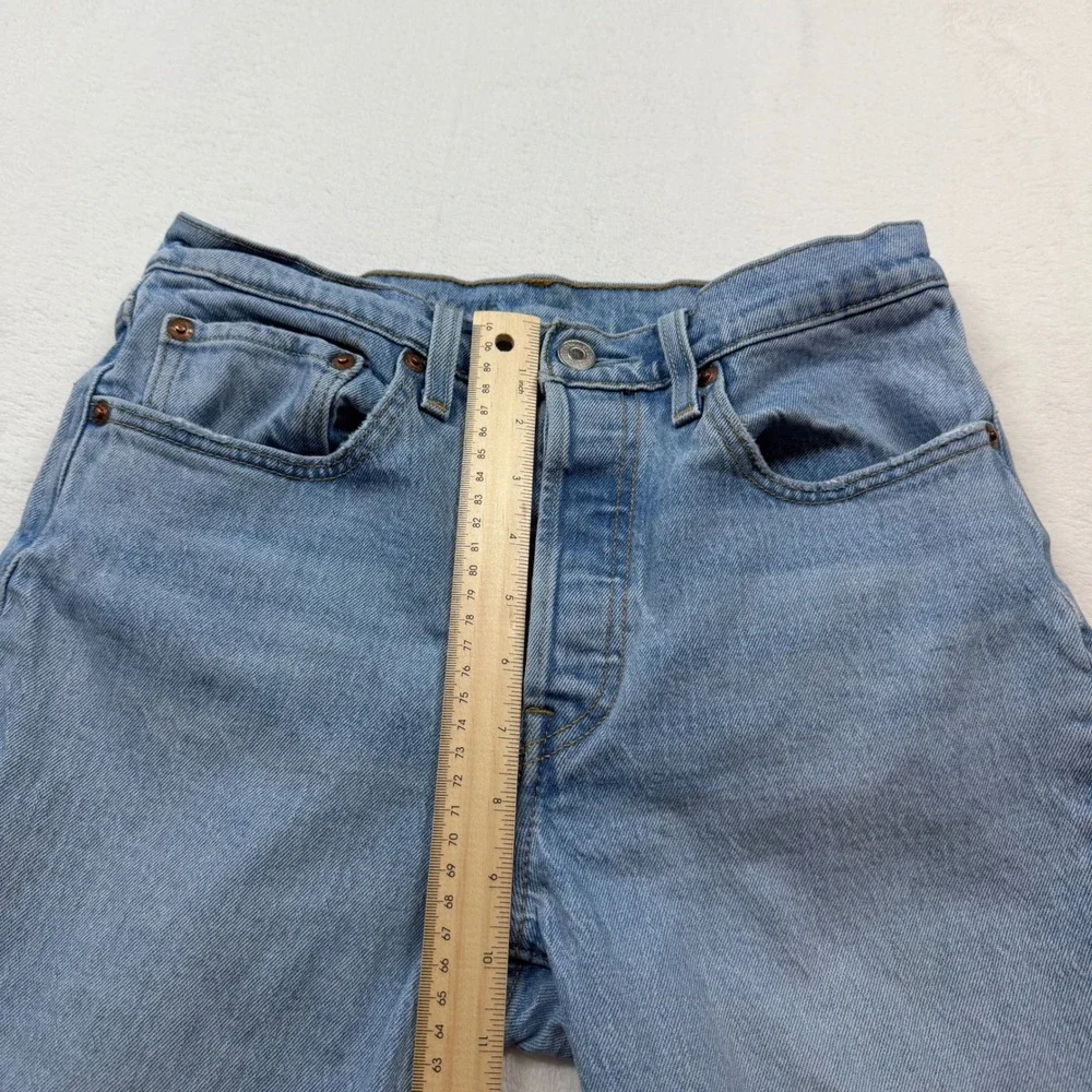 Levi's 501 Original Fit Jeans Men W26 L30 Blank Red Tag Excellent Straight Leg‎